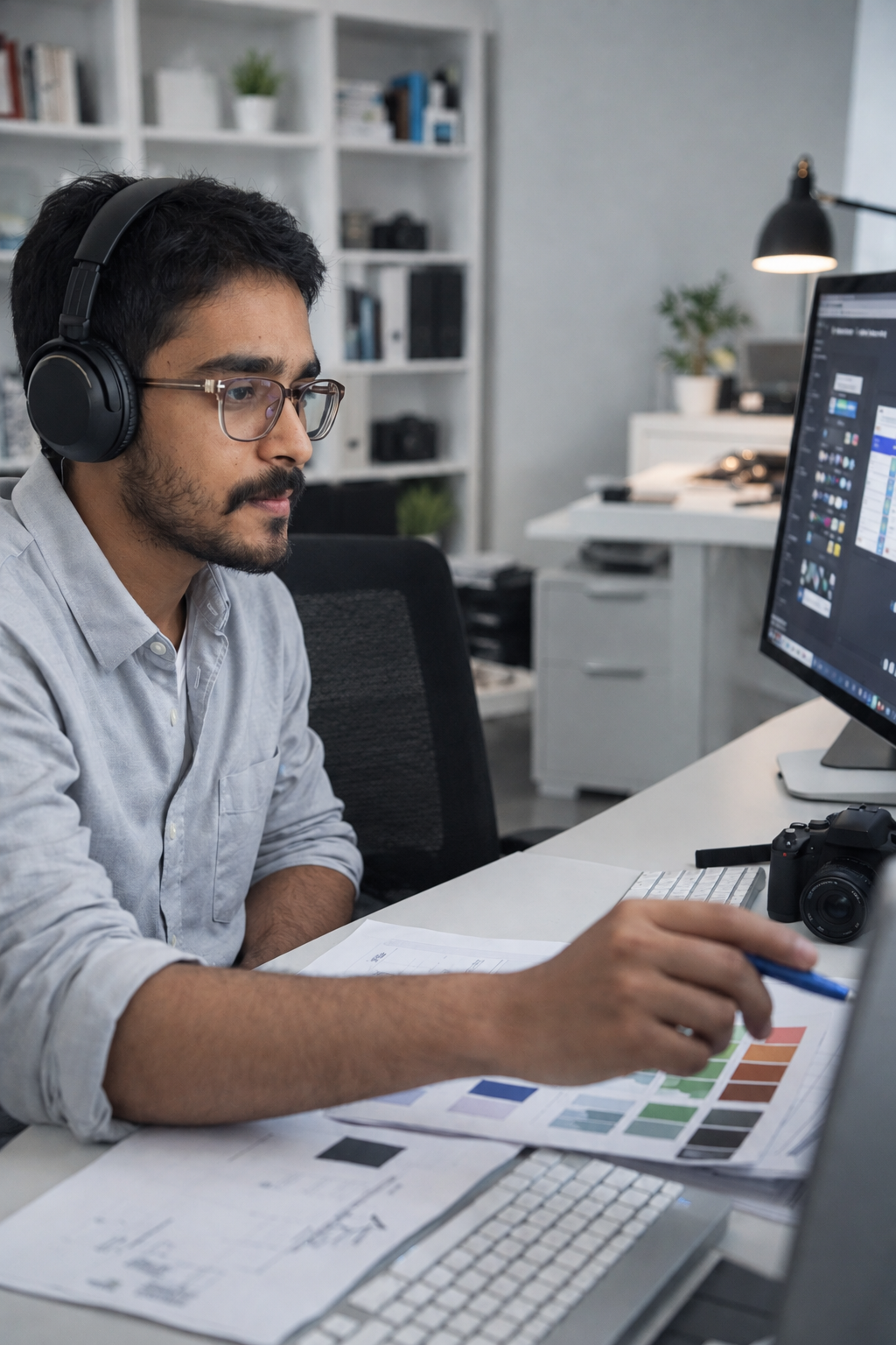 Focused Creative Workspace